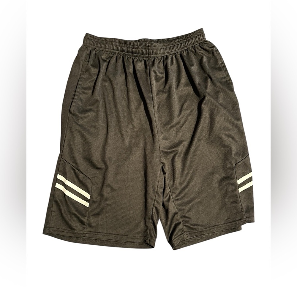Amazon Essentials Men's Dark Gray Athletic Shorts